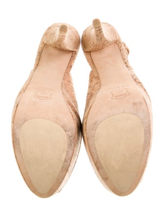 Stuart Weitzman Cutout Accent Slingback Sandals