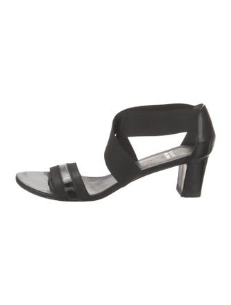 Stuart Weitzman Patent Leather Slingback Sandals