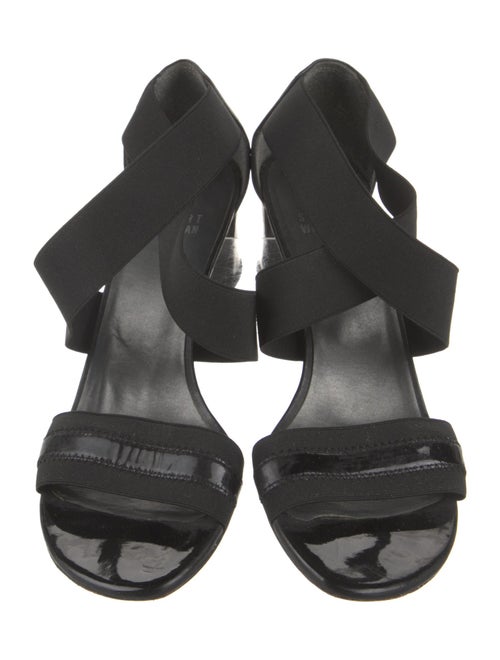 Stuart Weitzman Patent Leather Slingback Sandals
