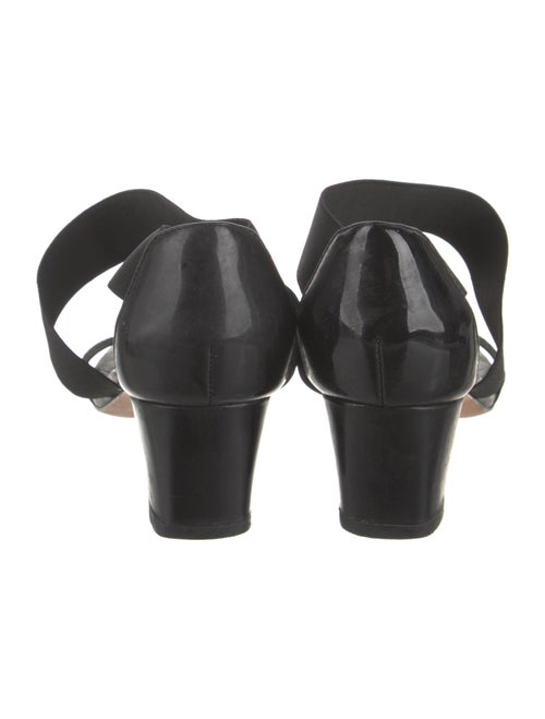 Stuart Weitzman Patent Leather Slingback Sandals