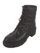 Stuart Weitzman Leather Combat Boots