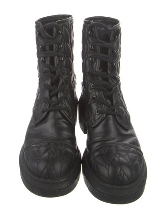 Stuart Weitzman Leather Combat Boots
