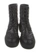 Stuart Weitzman Leather Combat Boots