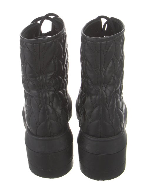 Stuart Weitzman Leather Combat Boots