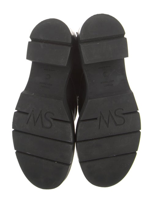 Stuart Weitzman Leather Combat Boots