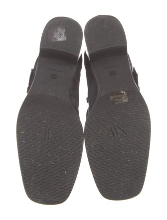 Stuart Weitzman Suede Moto Boots