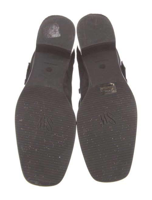 Stuart Weitzman Suede Moto Boots