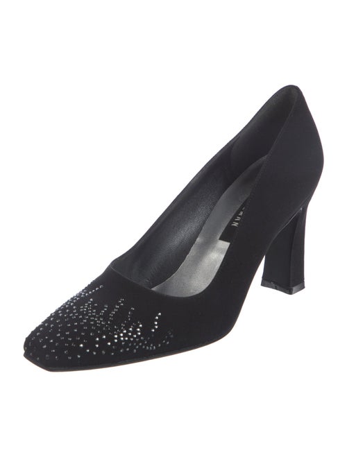 Stuart Weitzman Crystal Embellishments Pumps
