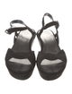 Stuart Weitzman Suede Slingback Sandals