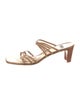 Stuart Weitzman Leather Slides