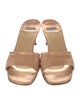 Stuart Weitzman Leather Slides