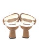 Stuart Weitzman Leather Slides