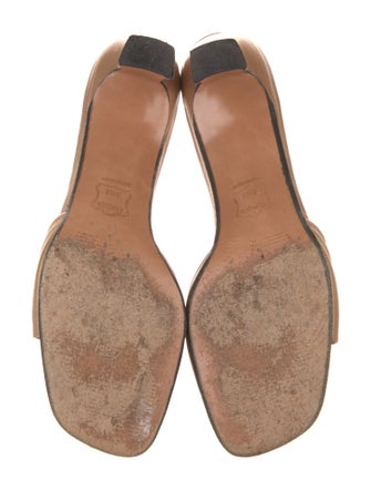 Stuart Weitzman Leather Slides