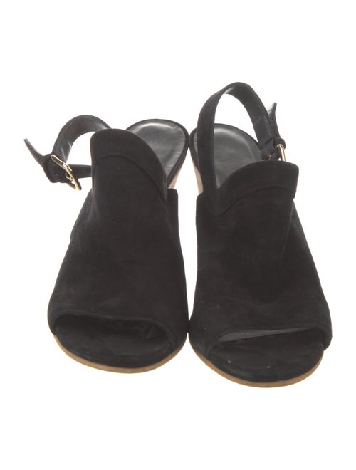 Stuart Weitzman Suede Slingback Pumps