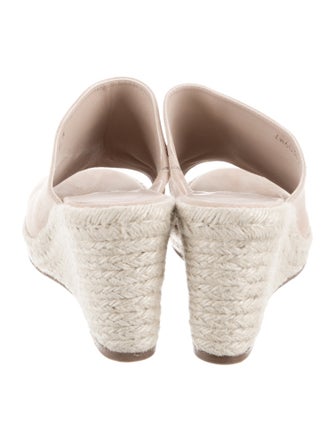 Stuart Weitzman Suede Espadrilles