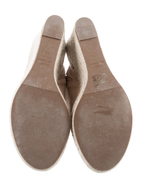 Stuart Weitzman Suede Espadrilles