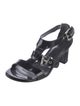 Stuart Weitzman Patent Leather Gladiator Sandals