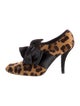 Stuart Weitzman Ponyhair Animal Print Pumps