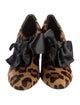 Stuart Weitzman Ponyhair Animal Print Pumps