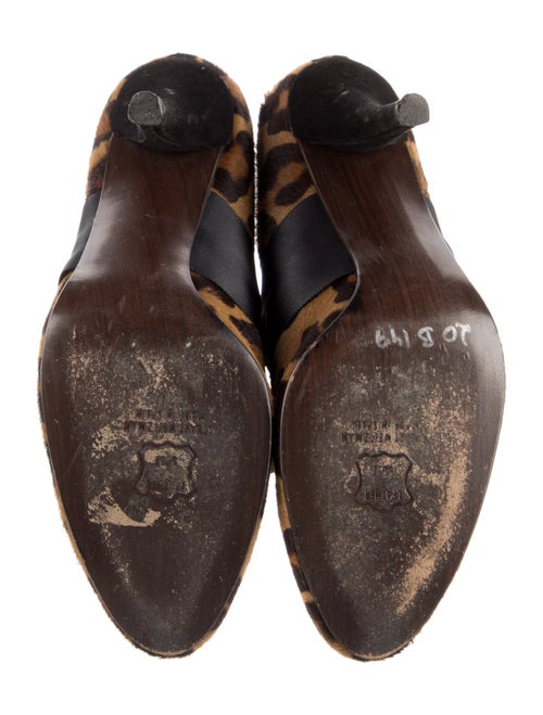 Stuart Weitzman Ponyhair Animal Print Pumps