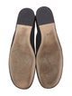 Stuart Weitzman Suede Studded Accents Loafers