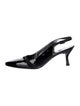 Stuart Weitzman Patent Leather Slingback Pumps