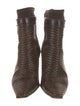 Stuart Weitzman Leather Sock Boots