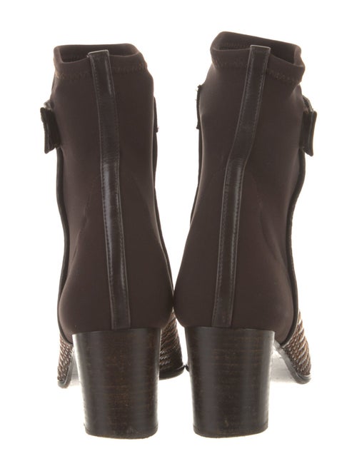 Stuart Weitzman Leather Sock Boots