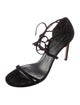 Stuart Weitzman Satin Sandals