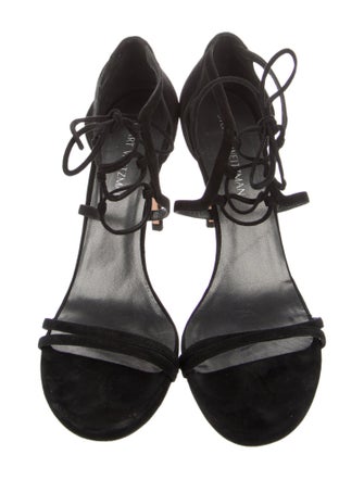 Stuart Weitzman Satin Sandals