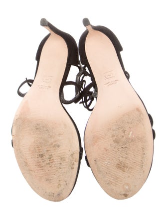 Stuart Weitzman Satin Sandals