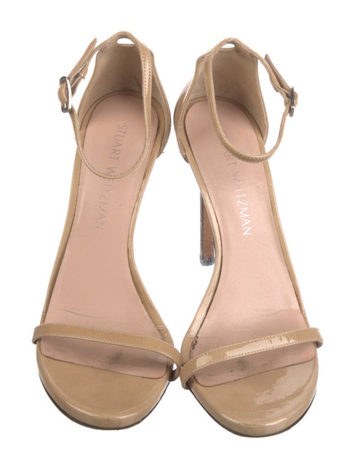 Stuart Weitzman Patent Leather Sandals