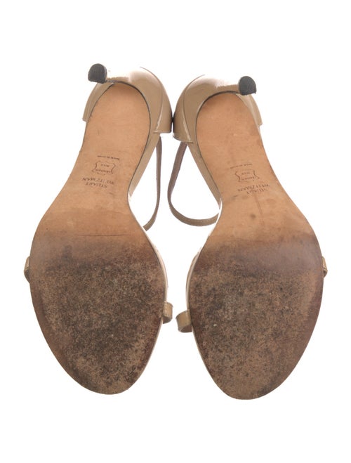 Stuart Weitzman Patent Leather Sandals