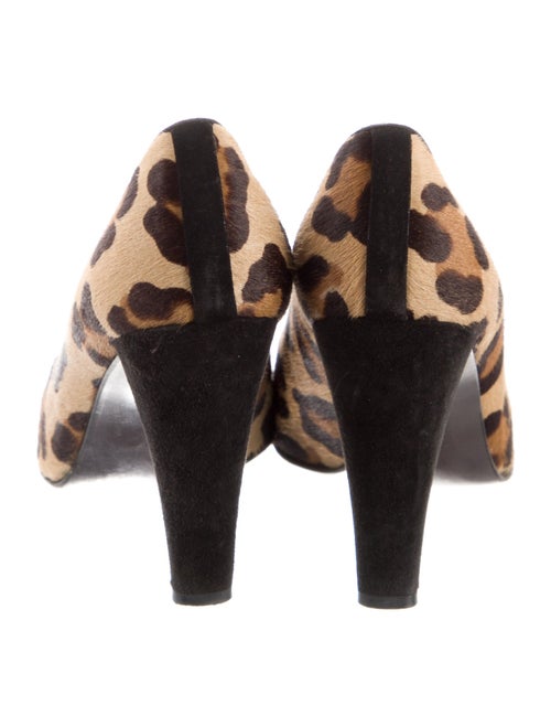 Stuart Weitzman Ponyhair Animal Print Pumps