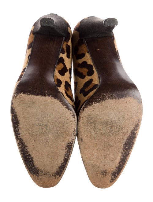 Stuart Weitzman Ponyhair Animal Print Pumps