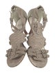 Stuart Weitzman Leather Gladiator Sandals