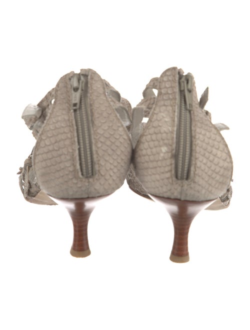 Stuart Weitzman Leather Gladiator Sandals