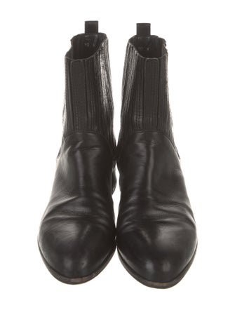Stuart Weitzman Leather Chelsea Boots