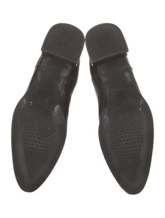 Stuart Weitzman Leather Chelsea Boots