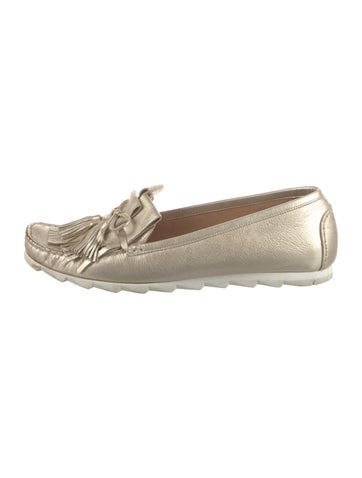 Stuart Weitzman Flats Leather Loafers US 10 |