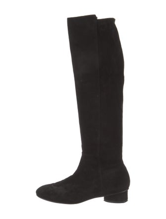 Stuart Weitzman Suede Riding Boots