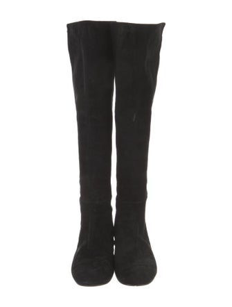 Stuart Weitzman Suede Riding Boots
