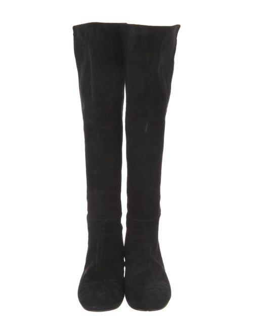 Stuart Weitzman Suede Riding Boots