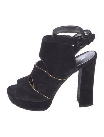 Stuart Weitzman Suede Sandals