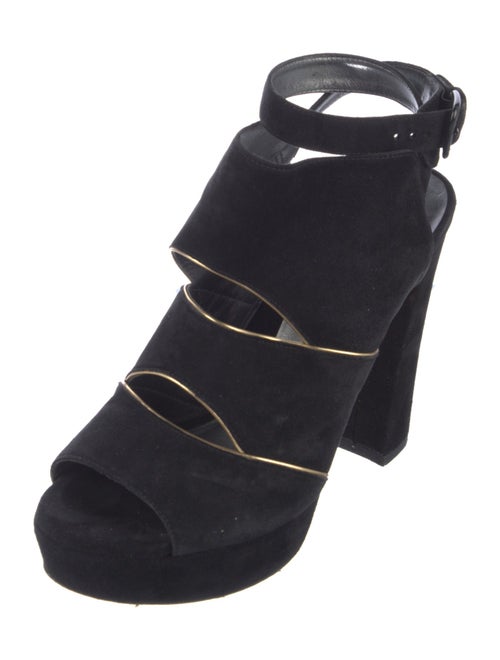 Stuart Weitzman Suede Sandals