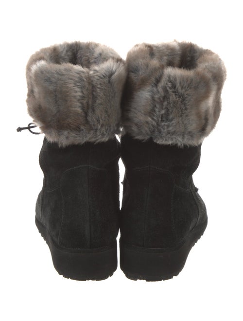 Stuart Weitzman Suede Lace-Up Boots