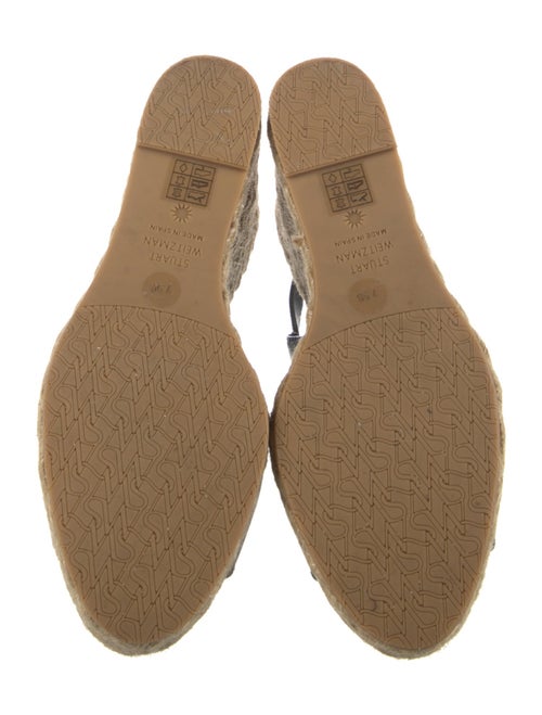 Stuart Weitzman Patent Leather Espadrilles