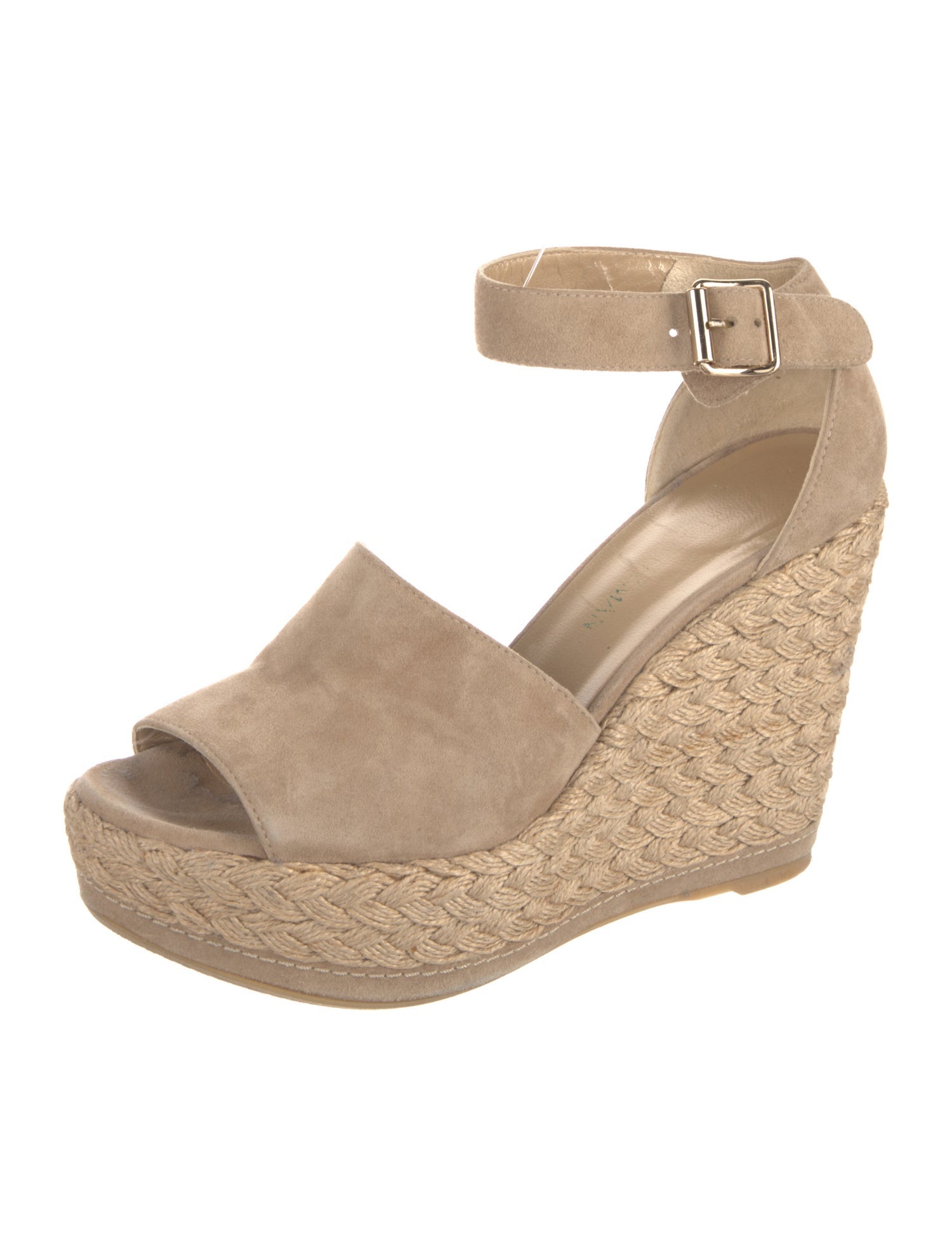 Stuart Weitzman Suede Espadrilles