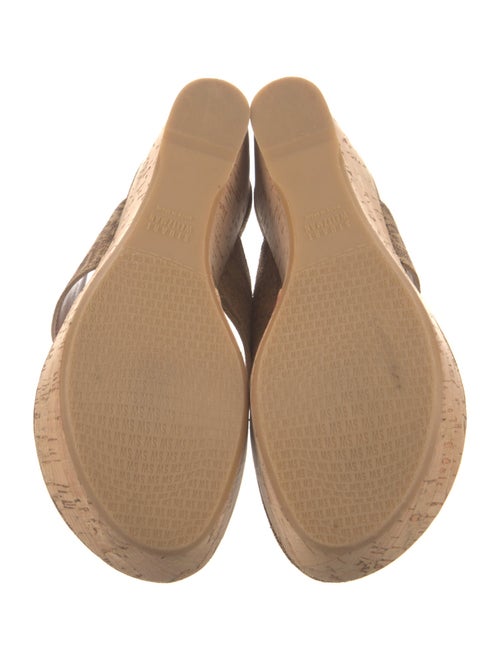 Stuart Weitzman Suede Slides