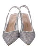 Stuart Weitzman Mesh Slingback Pumps